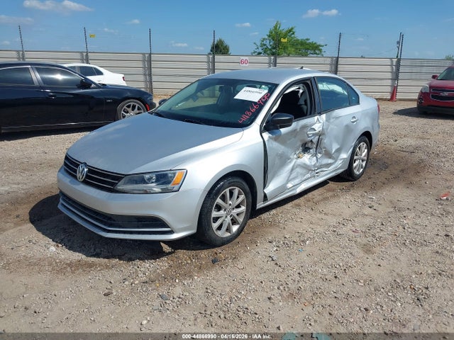 2015 Volkswagen Jetta 1.8t Se მანქანა იყიდება აუქციონზე, vin: 3VWD17AJ8FM282941, აუქციონის ნომერი: 44866990