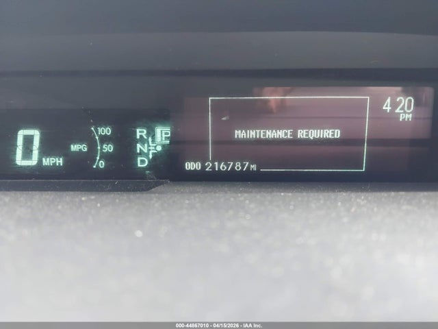 2013 Toyota Prius Two მანქანა იყიდება აუქციონზე, vin: JTDKN3DU4D5696198, აუქციონის ნომერი: 44867010