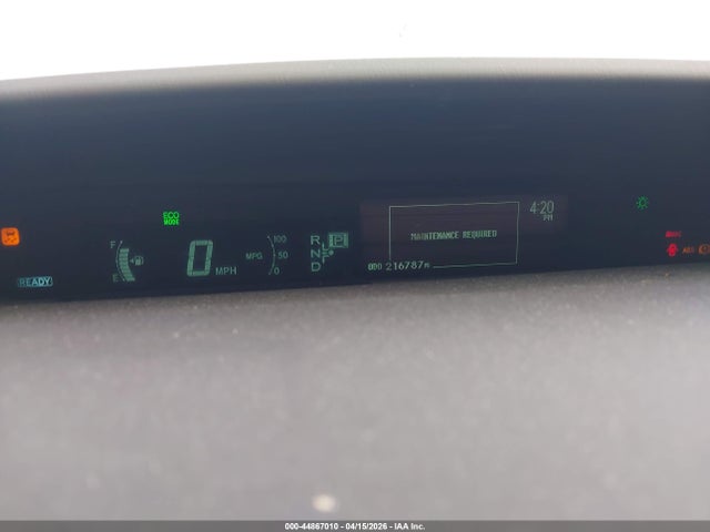 2013 Toyota Prius Two მანქანა იყიდება აუქციონზე, vin: JTDKN3DU4D5696198, აუქციონის ნომერი: 44867010