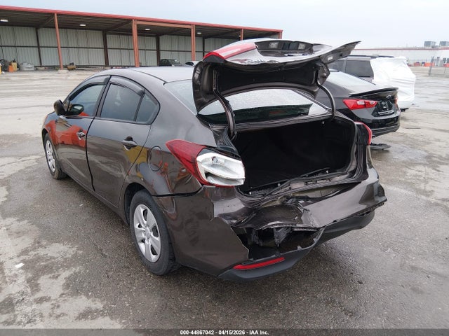 2017 Kia Forte Lx მანქანა იყიდება აუქციონზე, vin: 3KPFK4A77HE057449, აუქციონის ნომერი: 44867042