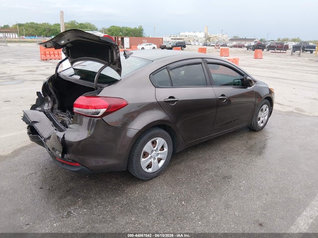 2017 Kia Forte Lx მანქანა იყიდება აუქციონზე, vin: 3KPFK4A77HE057449, აუქციონის ნომერი: 44867042