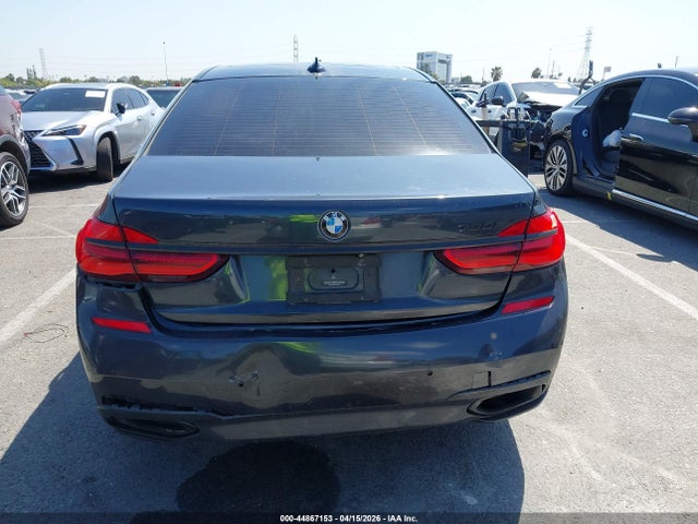 2018 Bmw 750i მანქანა იყიდება აუქციონზე, vin: WBA7F0C52JGM22717, აუქციონის ნომერი: 44867153