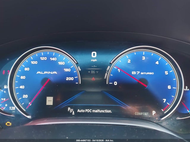 2018 Bmw 750i მანქანა იყიდება აუქციონზე, vin: WBA7F0C52JGM22717, აუქციონის ნომერი: 44867153