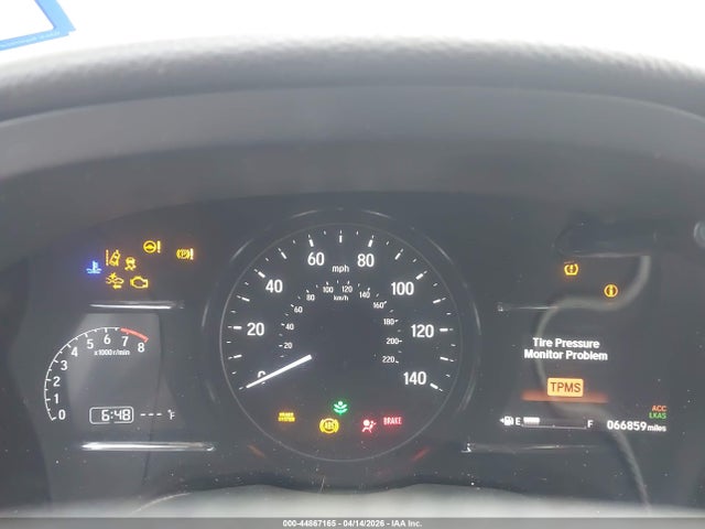 44867165 :رقم المزاد ، 3CZRU5H72NM702541 vin ، 2022 Honda Hr-v 2wd Ex-l مزاد بيع
