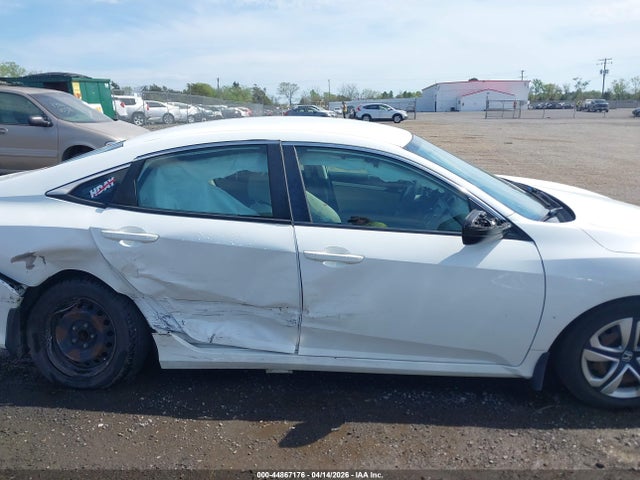 2017 Honda Civic Lx მანქანა იყიდება აუქციონზე, vin: 19XFC2F50HE015343, აუქციონის ნომერი: 44867176