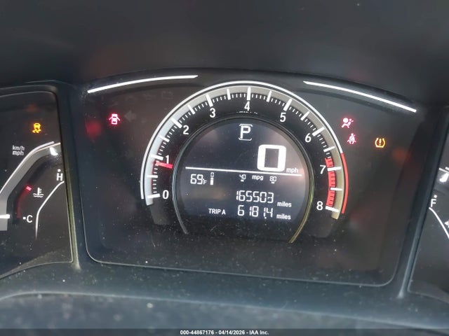 2017 Honda Civic Lx მანქანა იყიდება აუქციონზე, vin: 19XFC2F50HE015343, აუქციონის ნომერი: 44867176