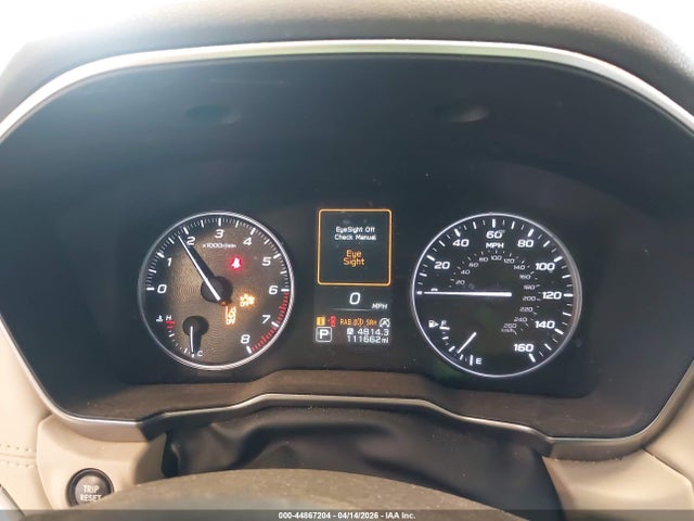 44867204 :رقم المزاد ، 4S4BTGND1M3219831 vin ، 2021 Subaru Outback Limited Xt مزاد بيع