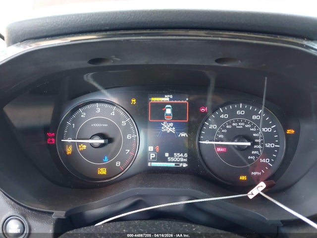 44867205 :رقم المزاد ، 4S3GKAB69K3625207 vin ، 2019 Subaru Impreza 2.0i مزاد بيع