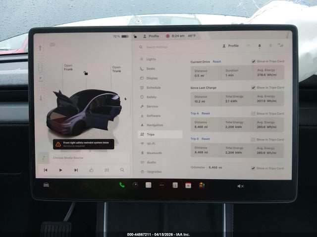 Продаж на аукціоні авто 2026 Tesla Model Y Premium Rear-wheel Drive/standard Rear-wheel Drive, vin: 7SAYGDED8TF419286, номер лоту: 44867211