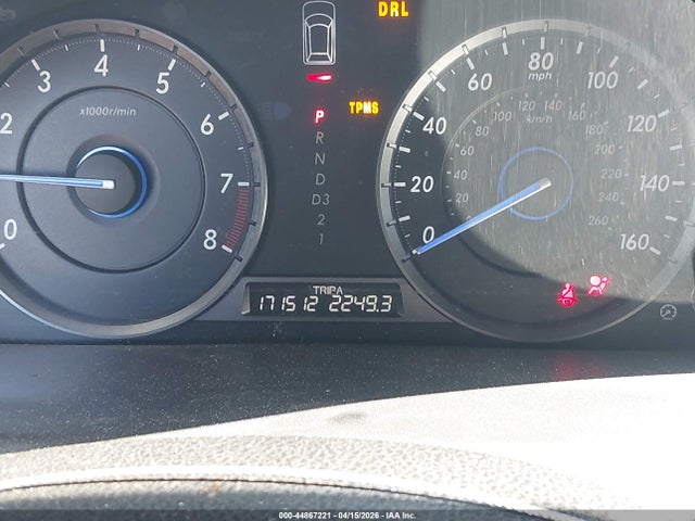 Продажа на аукционе авто 2012 Honda Crosstour 2.4 Ex-l, vin: 5J6TF3H53CL000763, номер лота: 44867221
