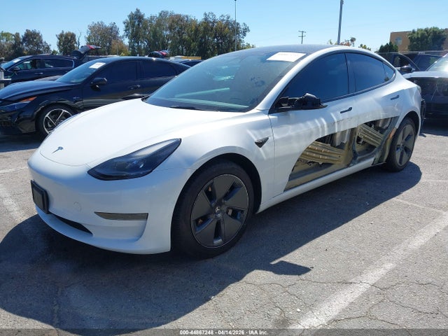 44867248 :رقم المزاد ، 5YJ3E1EA6NF374448 vin ، 2022 Tesla Model 3 Rear-wheel Drive مزاد بيع