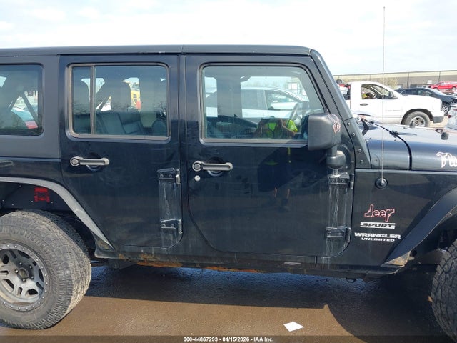 44867293 :رقم المزاد ، 1C4BJWDG4CL209857 vin ، 2012 Jeep Wrangler Unlimited Sport مزاد بيع