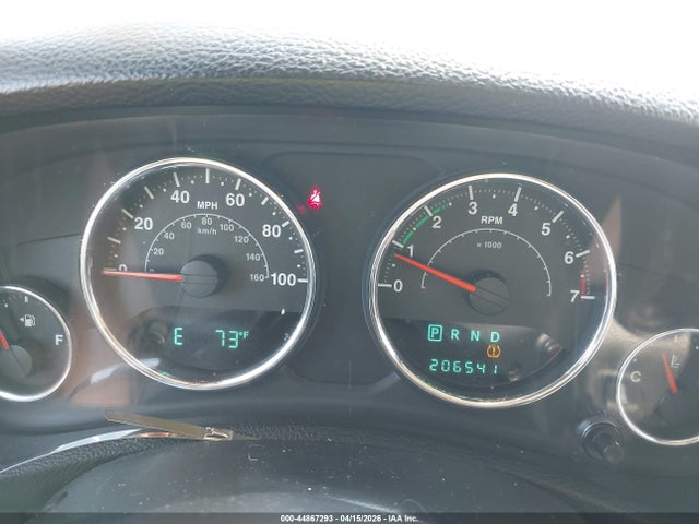44867293 :رقم المزاد ، 1C4BJWDG4CL209857 vin ، 2012 Jeep Wrangler Unlimited Sport مزاد بيع