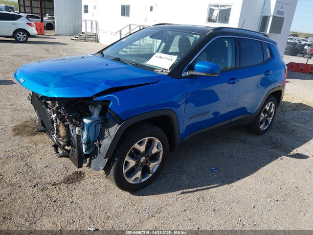 44867318 :رقم المزاد ، 3C4NJDCB6LT127785 vin ، 2020 Jeep Compass Limited 4x4 مزاد بيع