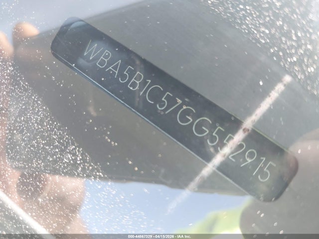 WBA5B1C57GG552915 BMW 535i
