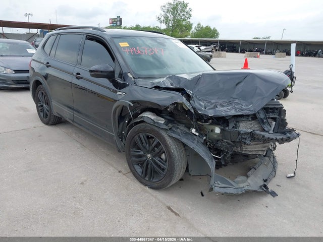 44867347 :رقم المزاد ، 3VVCB7AX7NM097232 vin ، 2022 Volkswagen Tiguan 2.0t Se R-line Black مزاد بيع