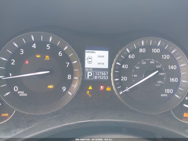 44867349 :رقم المزاد ، JN1BY1AR8BM375881 vin ، 2011 Infiniti M37x مزاد بيع