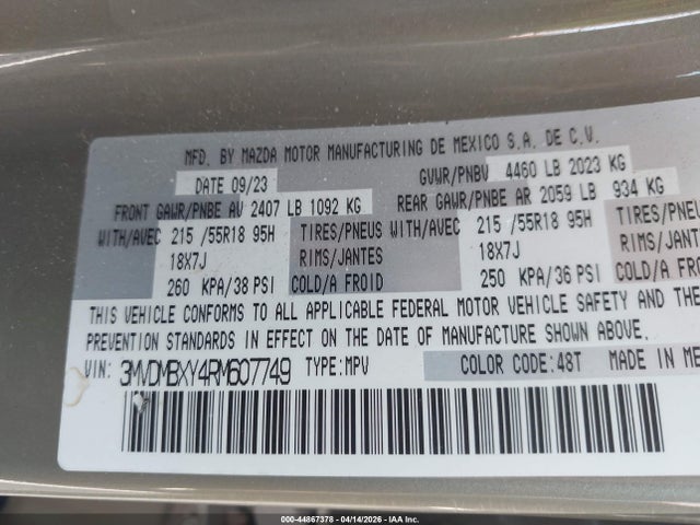 2024 MAZDA CX-30 3MVDMBXY4RM607749 Photo 8