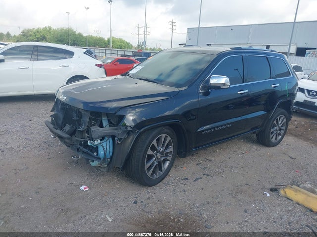 2017 Jeep Grand Cherokee Overland 4x4 მანქანა იყიდება აუქციონზე, vin: 1C4RJFCG2HC790072, აუქციონის ნომერი: 44867379