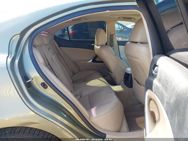 Aukcja sprzedaży 2006 Lexus Is 250, vin: JTHCK262565004597, numer aukcji: 44867461
