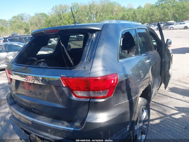 2012 Jeep Grand Cherokee Overland მანქანა იყიდება აუქციონზე, vin: 1C4RJFCT2CC172580, აუქციონის ნომერი: 44867639