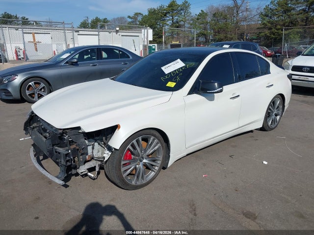 2018 Infiniti Q50 3.0t Sport მანქანა იყიდება აუქციონზე, vin: JN1EV7ARXJM443962, აუქციონის ნომერი: 44867648