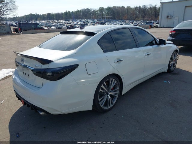 2018 Infiniti Q50 3.0t Sport მანქანა იყიდება აუქციონზე, vin: JN1EV7ARXJM443962, აუქციონის ნომერი: 44867648