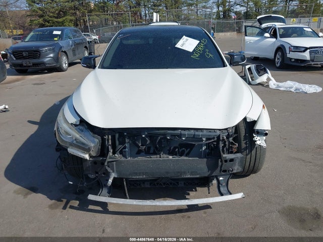 2018 Infiniti Q50 3.0t Sport მანქანა იყიდება აუქციონზე, vin: JN1EV7ARXJM443962, აუქციონის ნომერი: 44867648