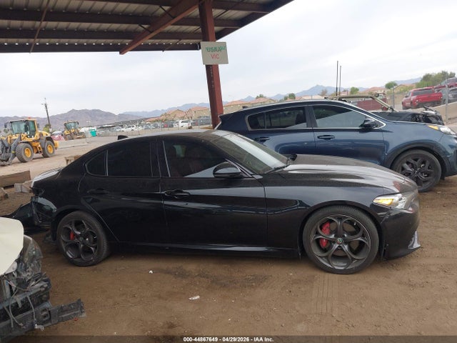 Auction sale of the 2019 Alfa Romeo Giulia Ti Sport Rwd, vin: ZARFAMBN6K7605289, lot number: 44867649