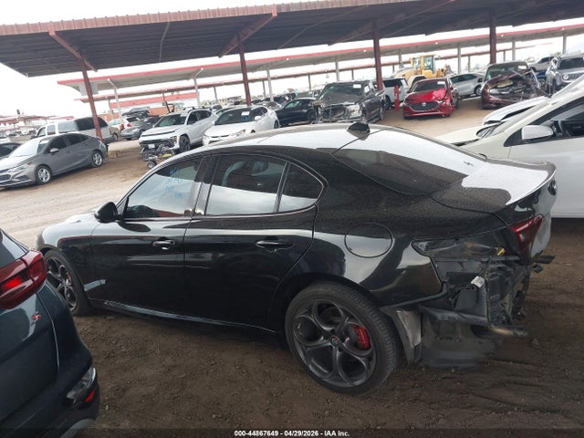 Auction sale of the 2019 Alfa Romeo Giulia Ti Sport Rwd, vin: ZARFAMBN6K7605289, lot number: 44867649