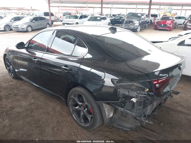 Auction sale of the 2019 Alfa Romeo Giulia Ti Sport Rwd, vin: ZARFAMBN6K7605289, lot number: 44867649