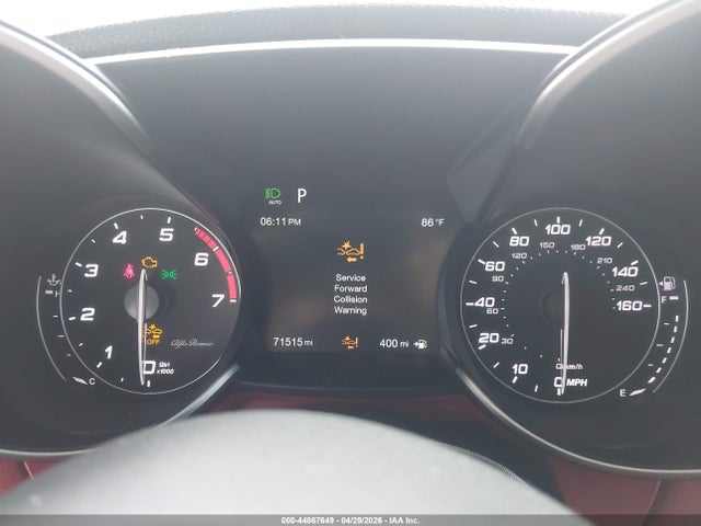 Auction sale of the 2019 Alfa Romeo Giulia Ti Sport Rwd, vin: ZARFAMBN6K7605289, lot number: 44867649