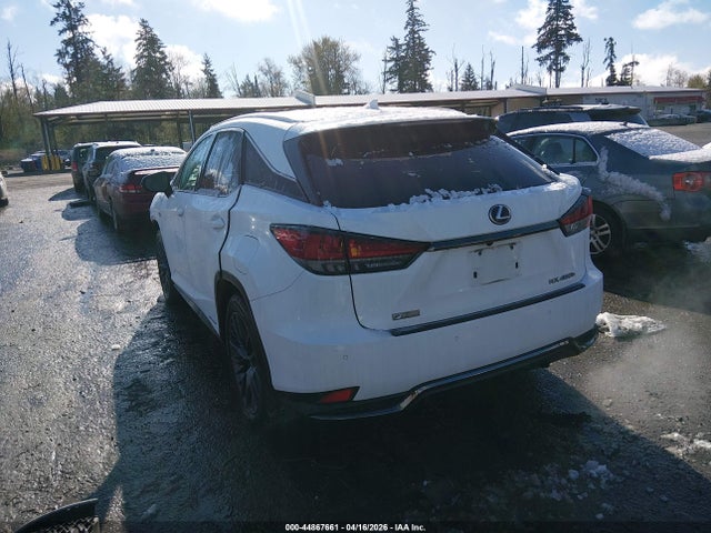 Aukcja sprzedaży 2020 Lexus Rx 450h F Sport Performance, vin: 2T2YGMDA0LC050153, numer aukcji: 44867661