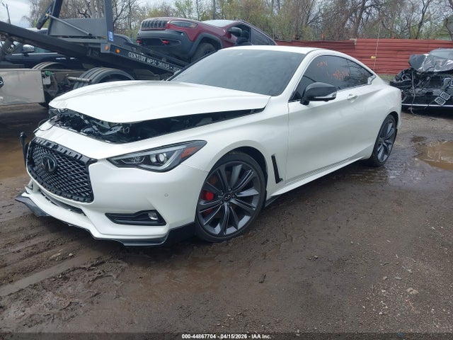 44867704 :رقم المزاد ، JN1FV7LLXNM680308 vin ، 2022 Infiniti Q60 Red Sport 400 Awd مزاد بيع