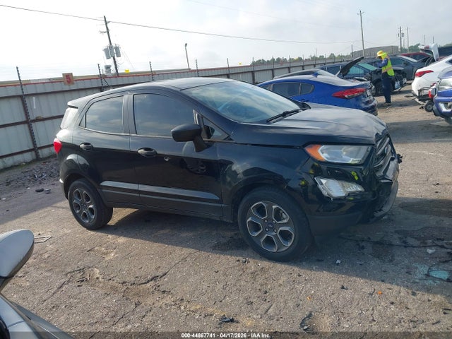 2021 Ford Ecosport S მანქანა იყიდება აუქციონზე, vin: MAJ3S2FE8MC399126, აუქციონის ნომერი: 44867741