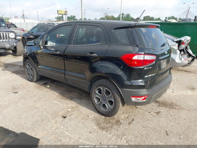 2021 Ford Ecosport S მანქანა იყიდება აუქციონზე, vin: MAJ3S2FE8MC399126, აუქციონის ნომერი: 44867741
