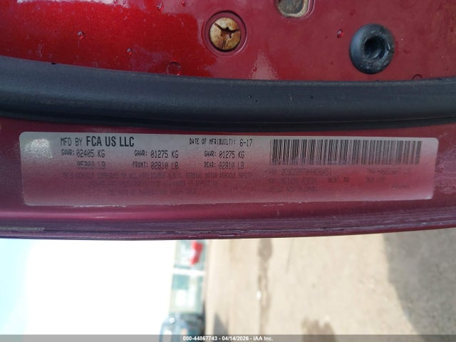 Продаж на аукціоні авто 2017 Dodge Challenger R/t, vin: 2C3CDZBT0HH656451, номер лоту: 44867743