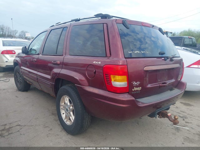 Aukcja sprzedaży 1999 Jeep Grand Cherokee Limited, vin: 1J4GW68N3XC807258, numer aukcji: 44868039