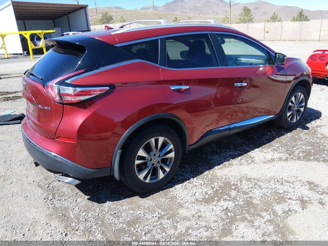 5N1AZ2MH5FN249648 Nissan MURANO SL