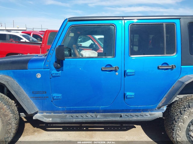 2016 Jeep Wrangler Unlimited Sport მანქანა იყიდება აუქციონზე, vin: 1C4BJWDG1GL251179, აუქციონის ნომერი: 44868092