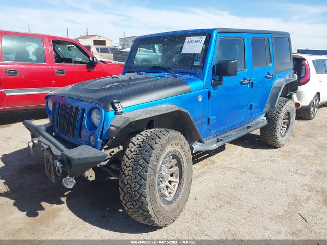 2016 Jeep Wrangler Unlimited Sport მანქანა იყიდება აუქციონზე, vin: 1C4BJWDG1GL251179, აუქციონის ნომერი: 44868092