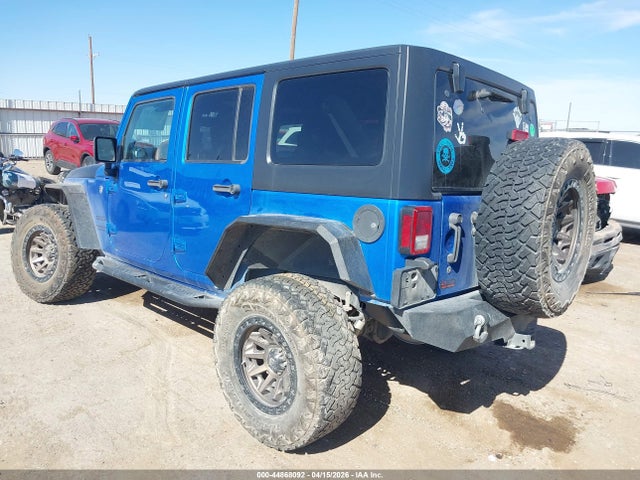 2016 Jeep Wrangler Unlimited Sport მანქანა იყიდება აუქციონზე, vin: 1C4BJWDG1GL251179, აუქციონის ნომერი: 44868092