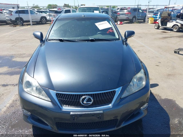 44868191 :رقم المزاد ، JTHFE2C21A2501696 vin ، 2010 Lexus Is 350c مزاد بيع