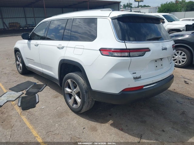 Продажа на аукционе авто 2021 Jeep Grand Cherokee L Limited 4x2, vin: 1C4RJJBG5M8207866, номер лота: 44868207
