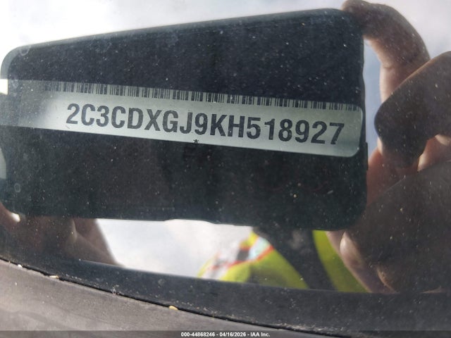 44868246 :رقم المزاد ، 2C3CDXGJ9KH518927 vin ، 2019 Dodge Charger Scat Pack Rwd مزاد بيع