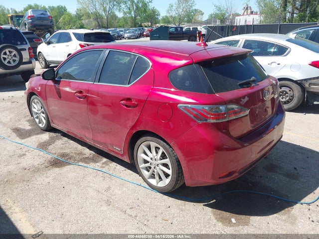 44868250 :رقم المزاد ، JTHKD5BH4C2086434 vin ، 2012 Lexus Ct 200h Premium مزاد بيع