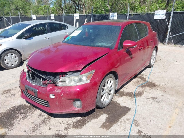 44868250 :رقم المزاد ، JTHKD5BH4C2086434 vin ، 2012 Lexus Ct 200h Premium مزاد بيع