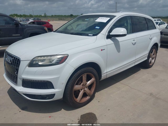 44868261 :رقم المزاد ، WA1DGAFE6CD008617 vin ، 2012 Audi Q7 3.0t S Line Prestige مزاد بيع