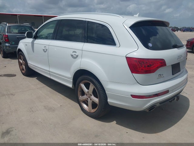44868261 :رقم المزاد ، WA1DGAFE6CD008617 vin ، 2012 Audi Q7 3.0t S Line Prestige مزاد بيع