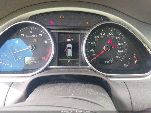 44868261 :رقم المزاد ، WA1DGAFE6CD008617 vin ، 2012 Audi Q7 3.0t S Line Prestige مزاد بيع